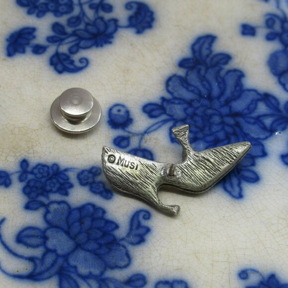 Rare Vintage MUSI High Heel Shoe Advertising Salesman's Tie Clip Lapel Pin - Picture 8 of 14